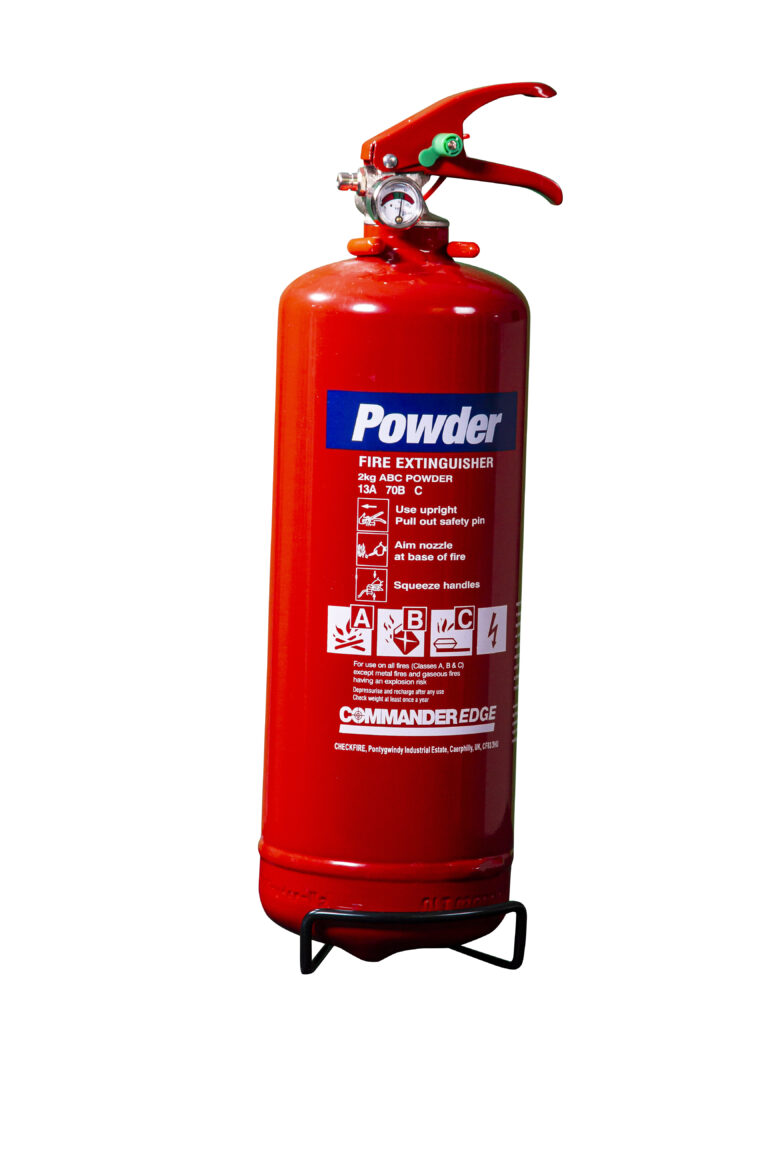 Powder fire extinguisher