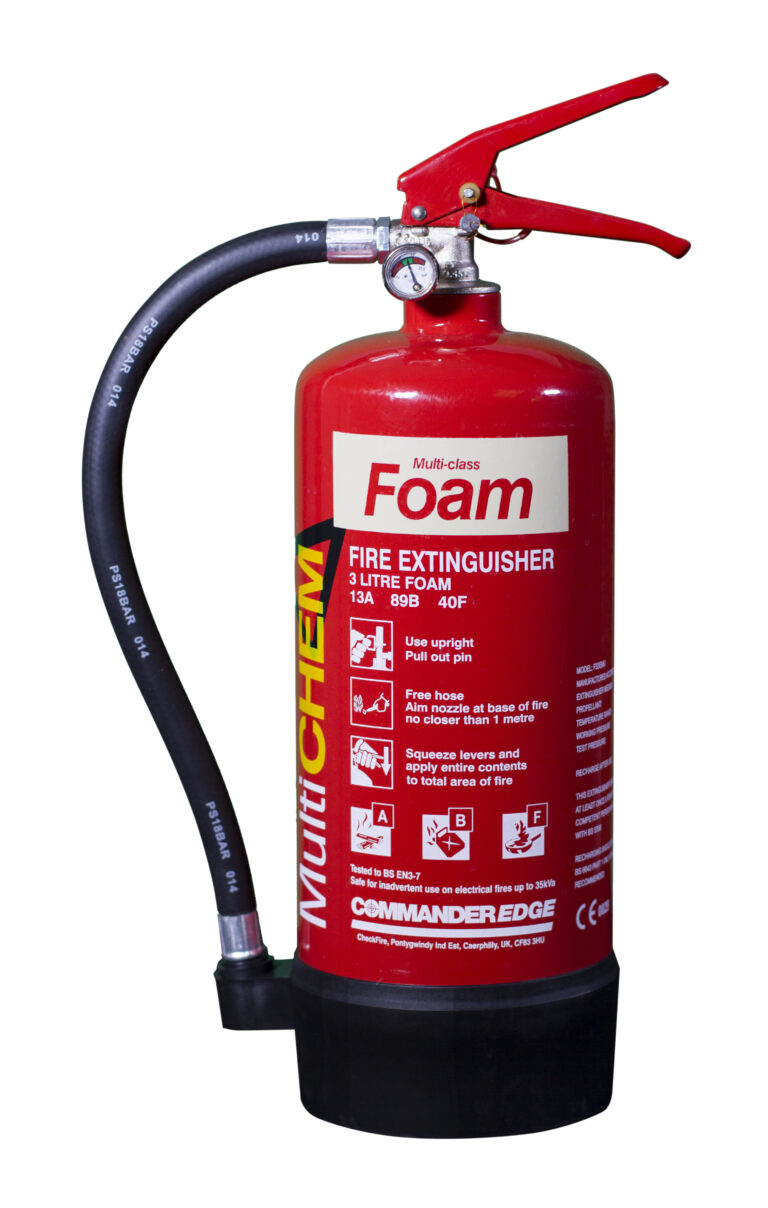 Foam fire extinguisher