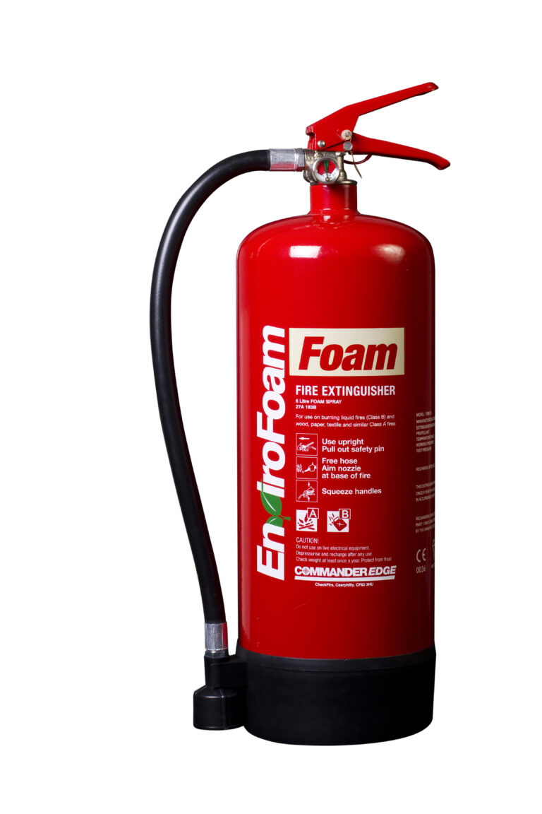 Foam fire extinguisher