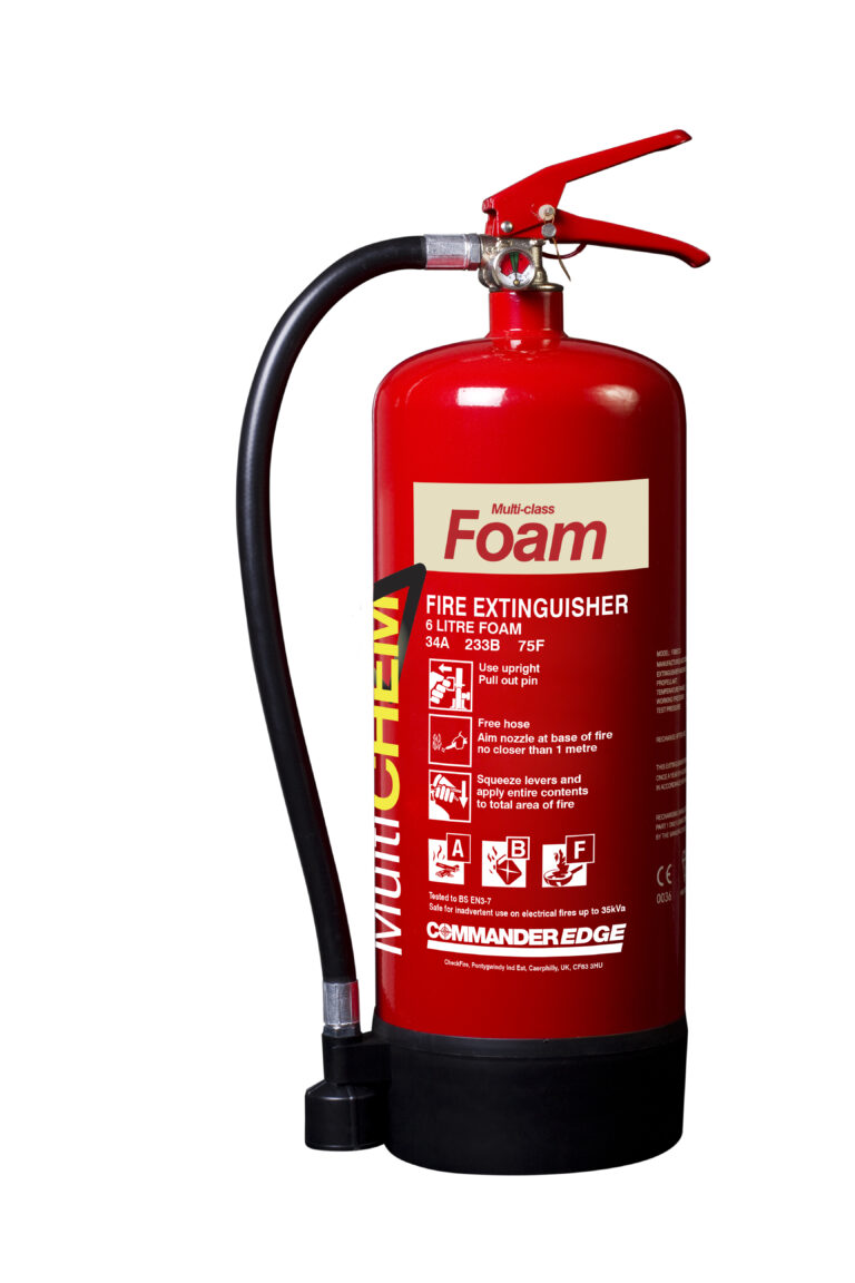 Foam fire extinguisher