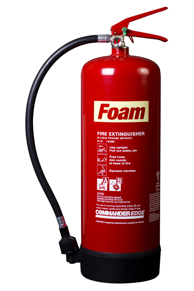 Foam fire extinguisher