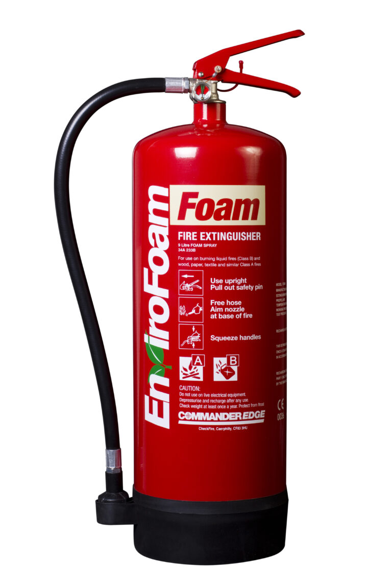 Foam fire extinguisher