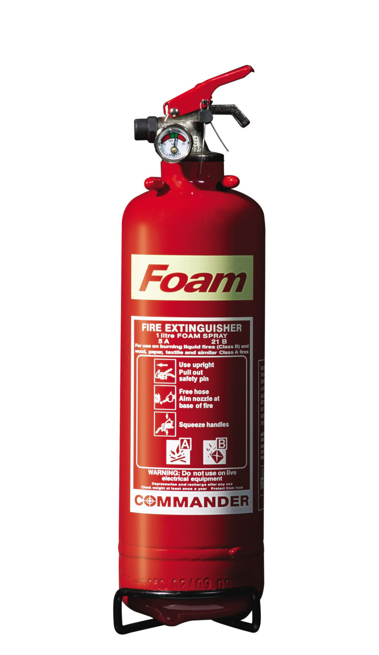 Foam fire extinguisher