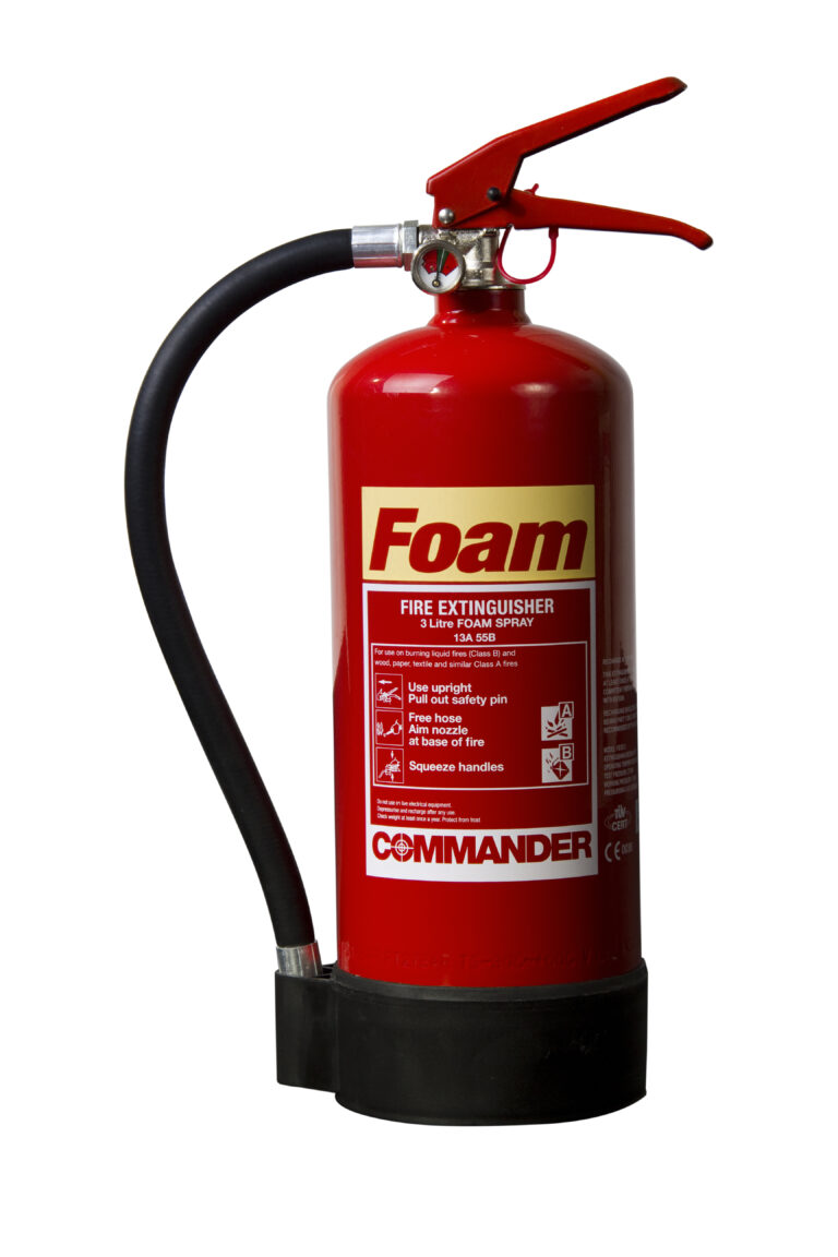 Foam fire extinguisher