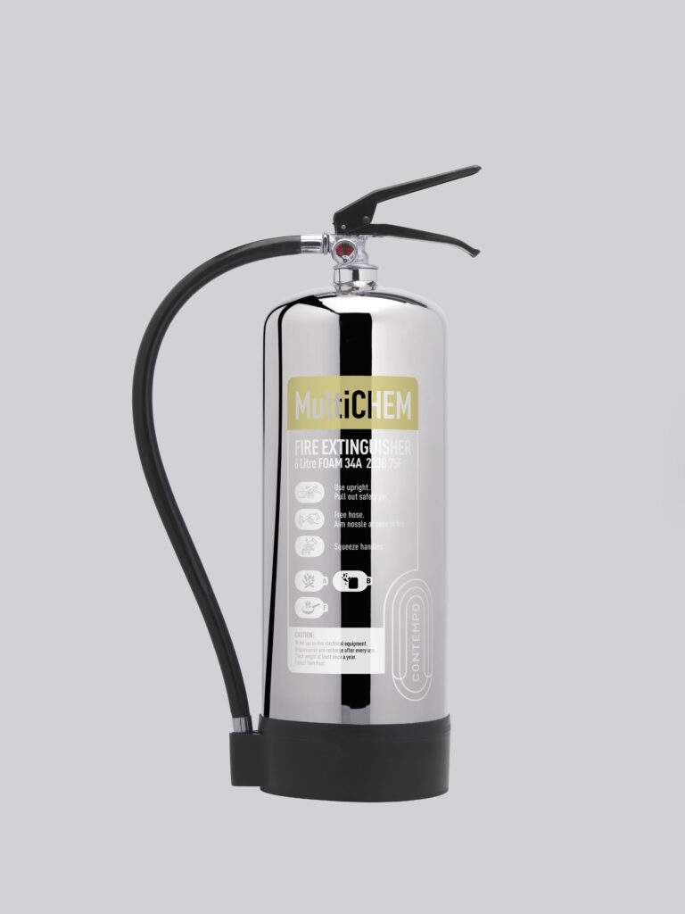 Wet chemical fire extinguisher