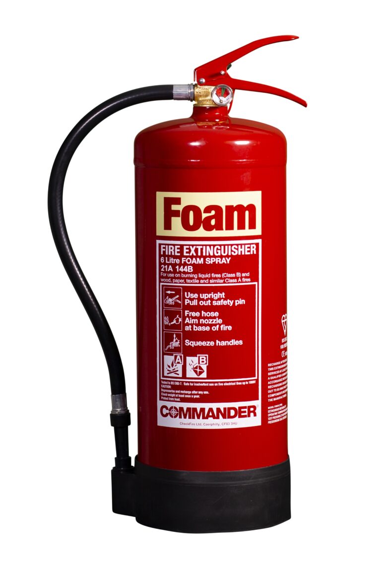 Foam fire extinguisher