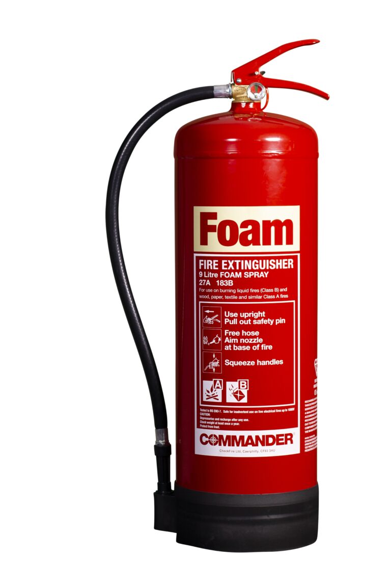 Foam fire extinguisher